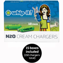 Whip It! Original Chargers Bundle (150 Chargers)