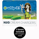 Whip-It! Original Chargers Bundle (50 chargers)