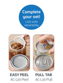 Can Sealer Bottles + Lids Set (Cases)