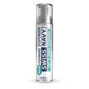 Swiss Navy Premium Toy & Body Cleaner in a 6oz white pump bottle